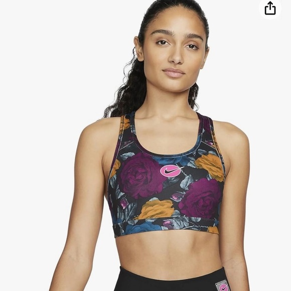 Nike Other - Nike womens Swoosh Icon Clash Bra size large NWT